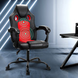 Artiss Red Massage Office Gaming Computer Chair